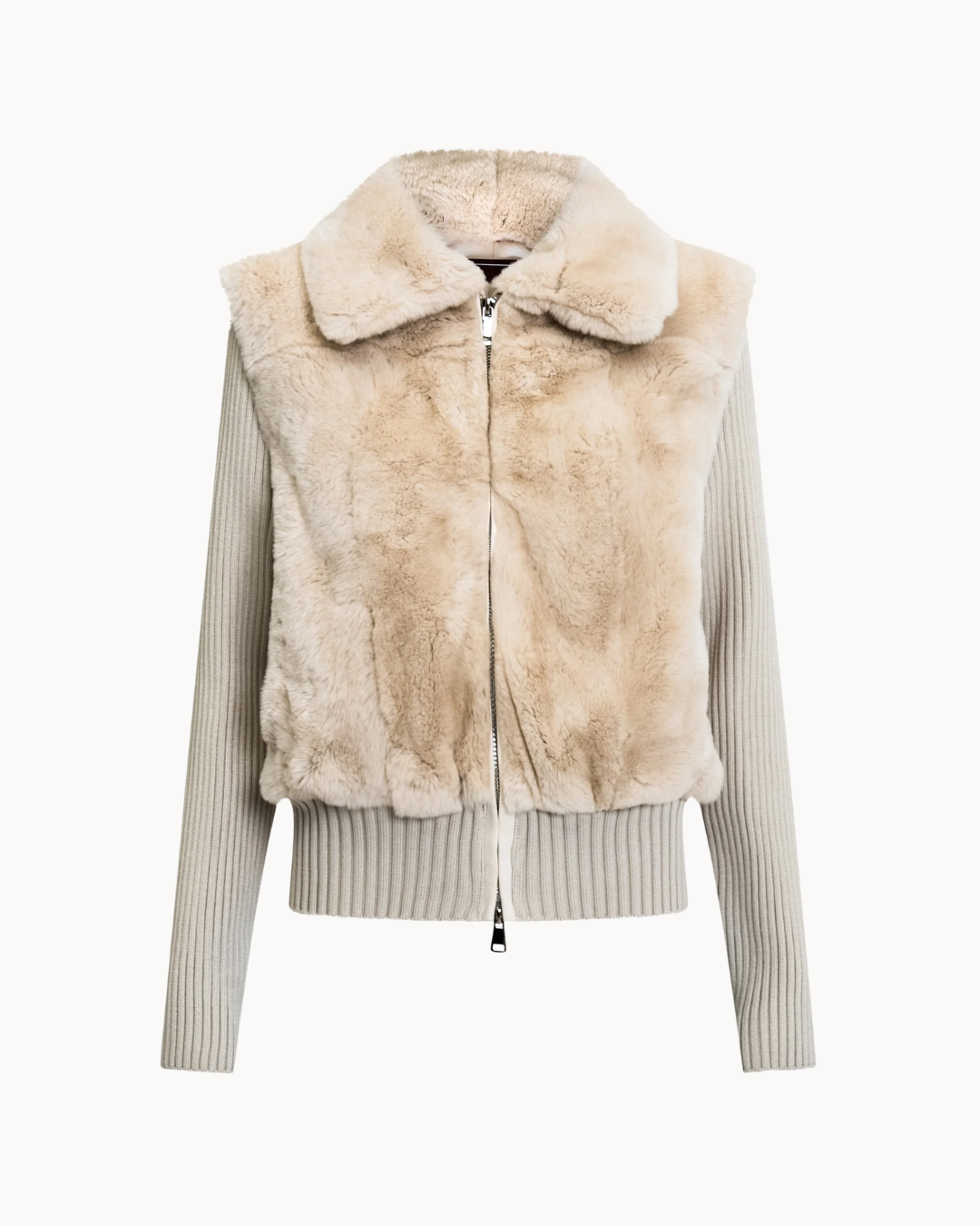 Vanilla Rex Fur Jacket