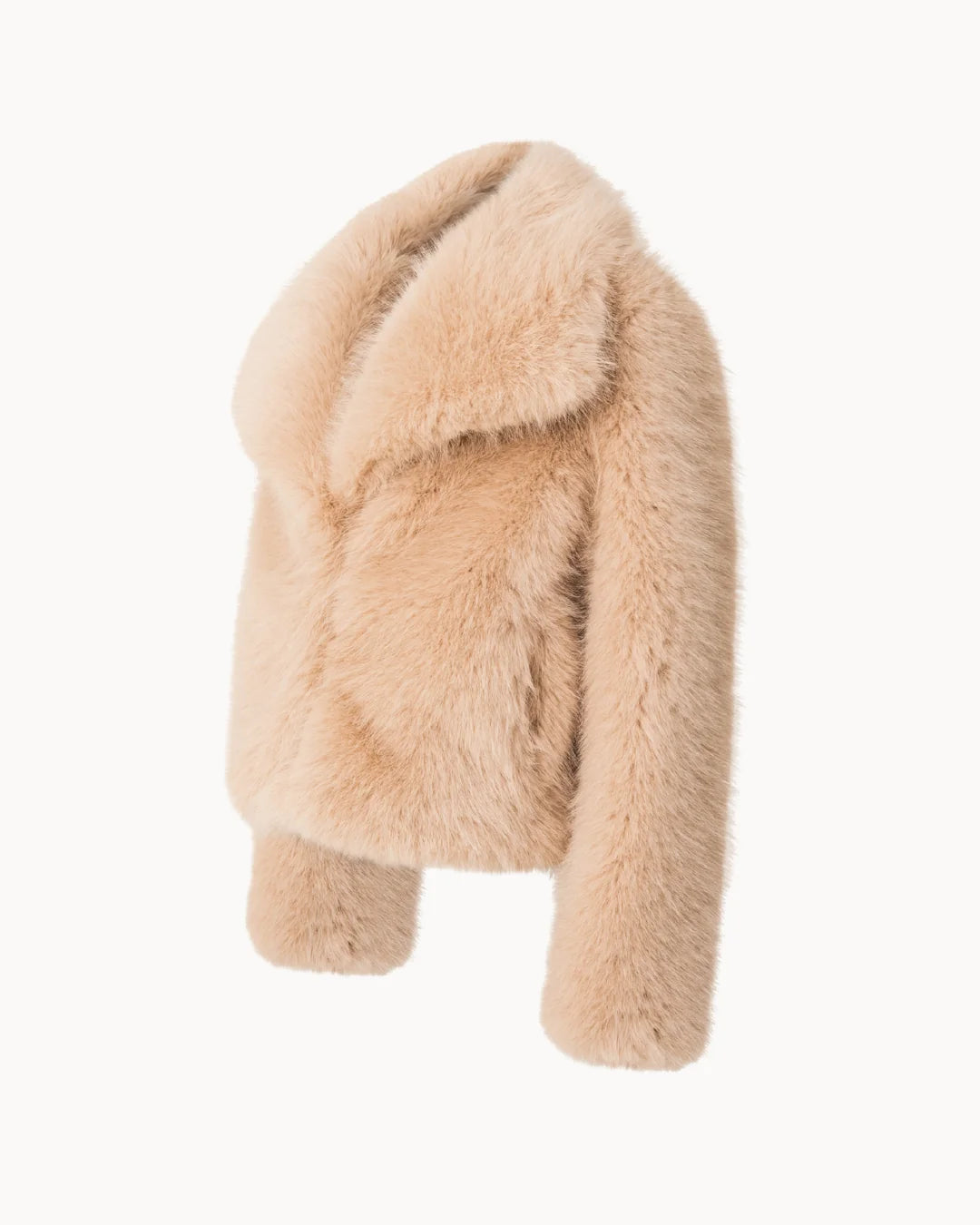 Ophelia Faux Fur Jacket - White