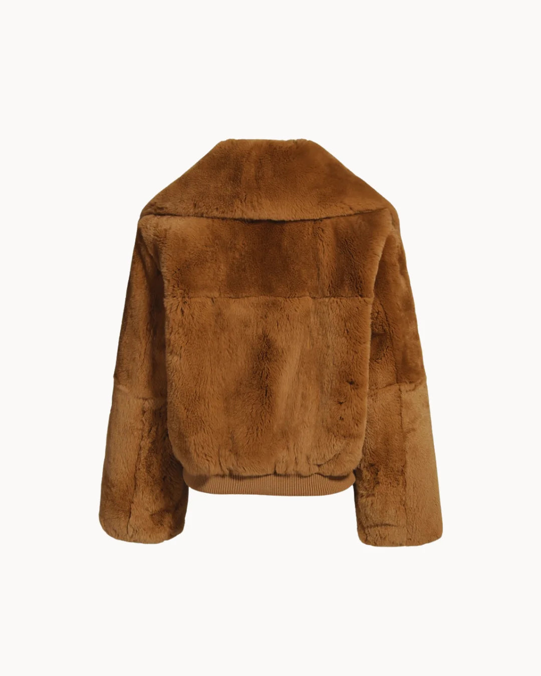The Livia Rex Fur Jacket - Brown