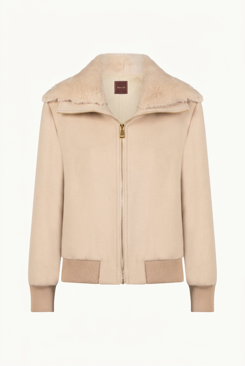 Celeste Fur Collar Jacket