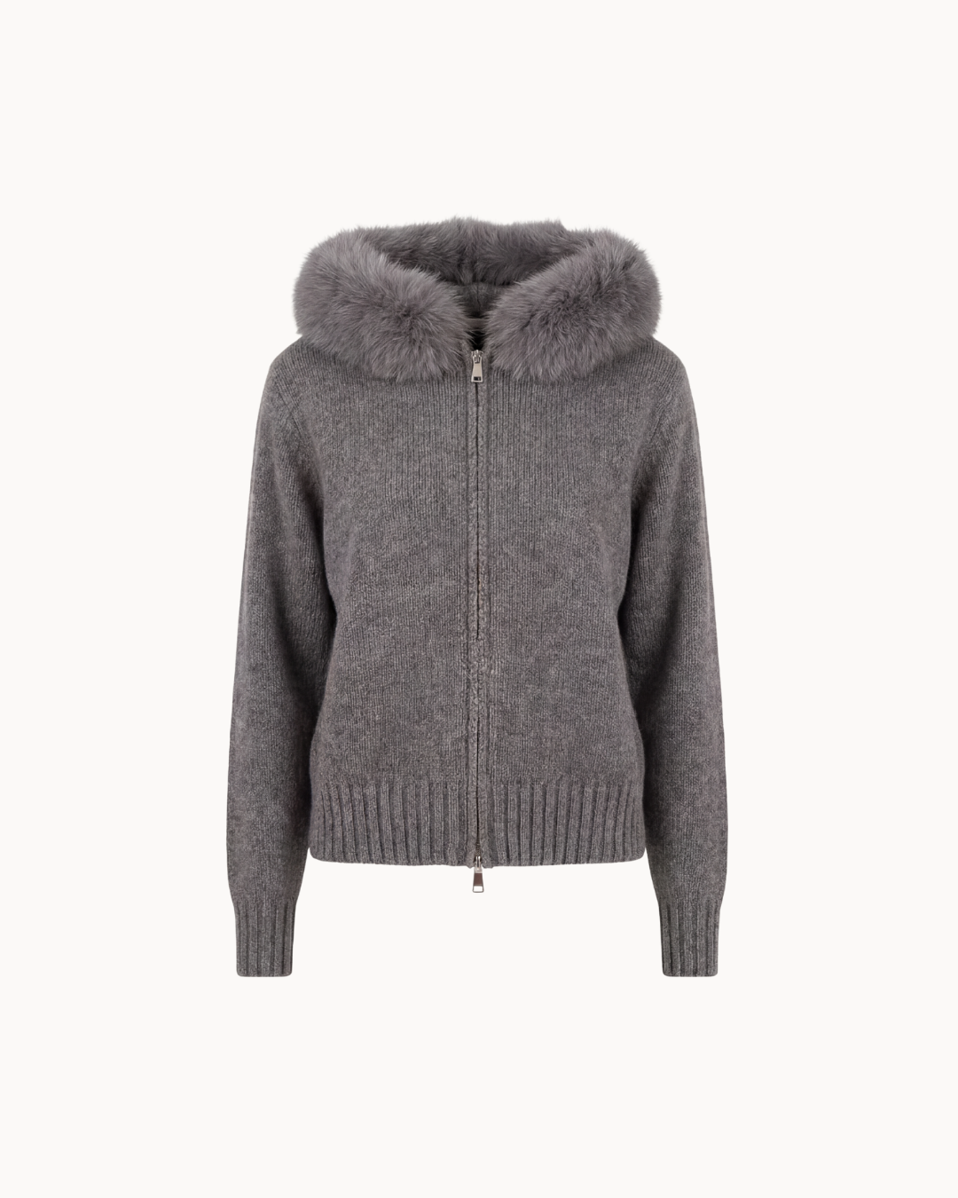 Fur Jacket - Gray