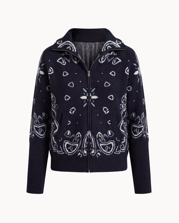 Adelé Heritage Knit – Midnight
