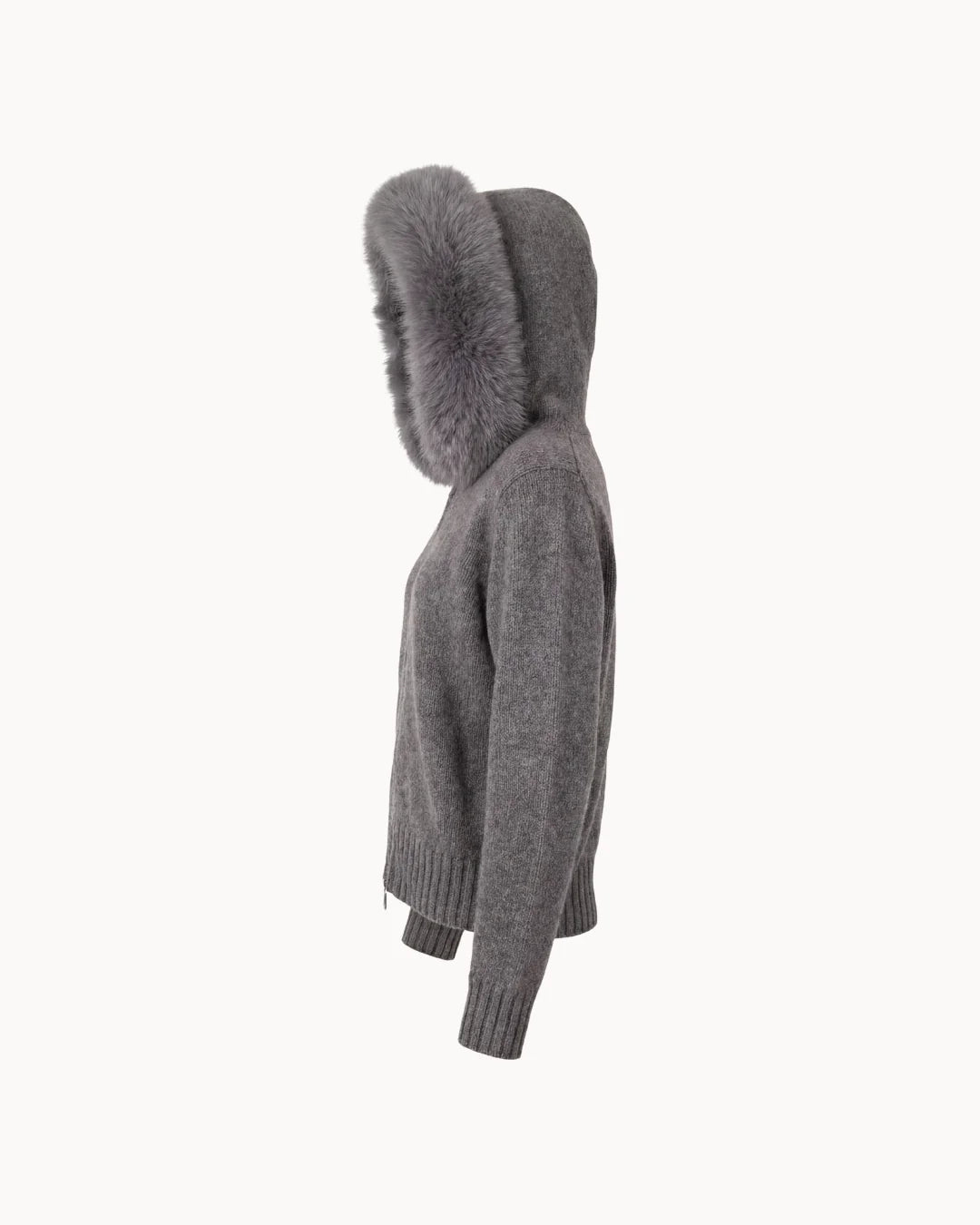 Fur Jacket - Gray