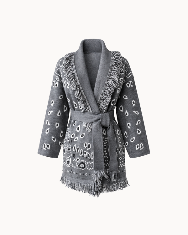 Montana Knit Coat - Graphite