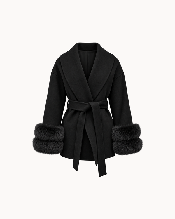 Katla Coat - Noir
