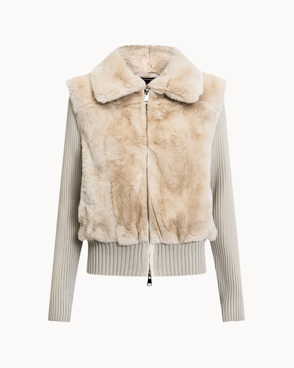 Vanilla Rex Fur Jacket