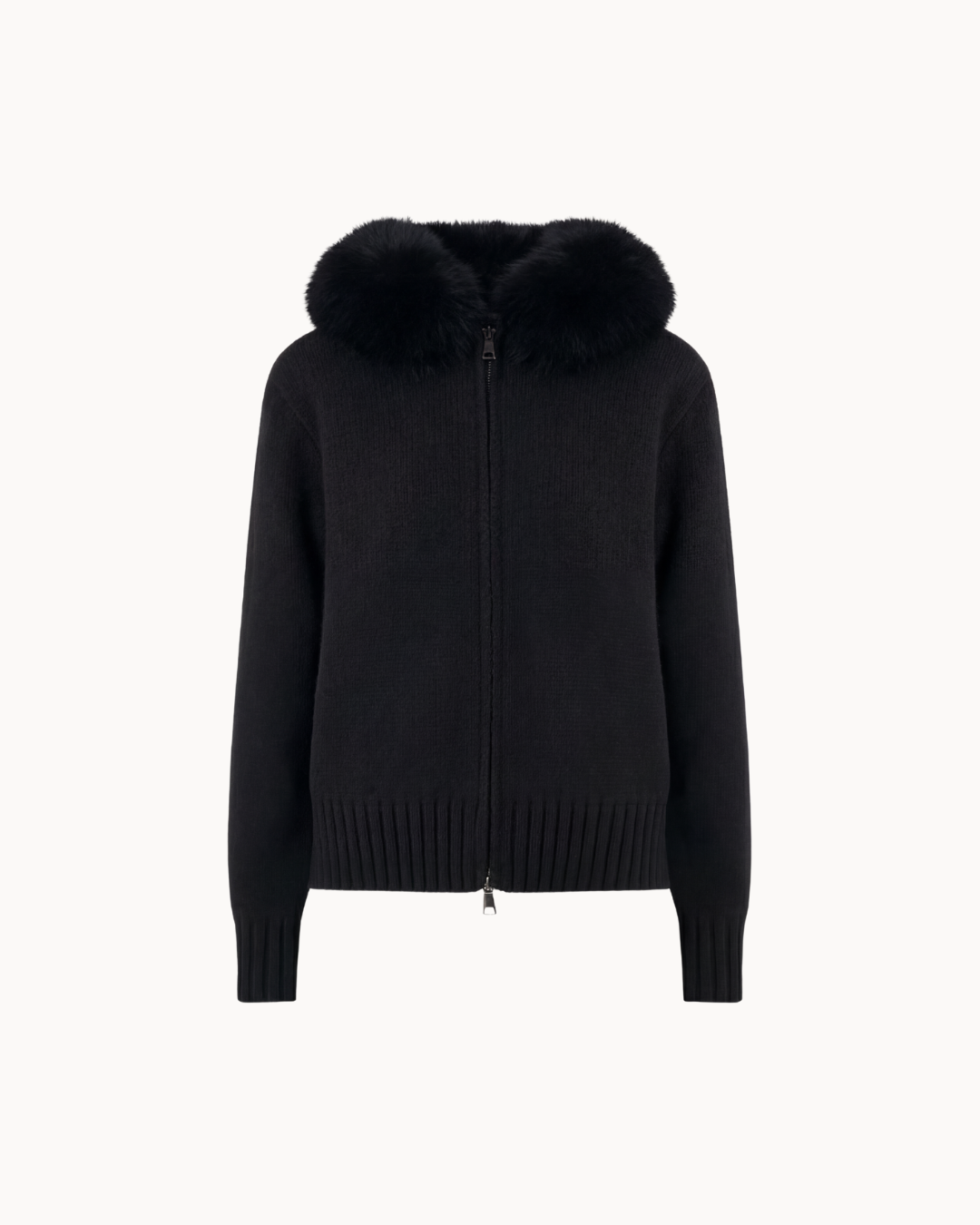 Fur Jacket - Black