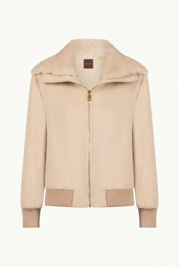 Celeste Fur Collar Jacket