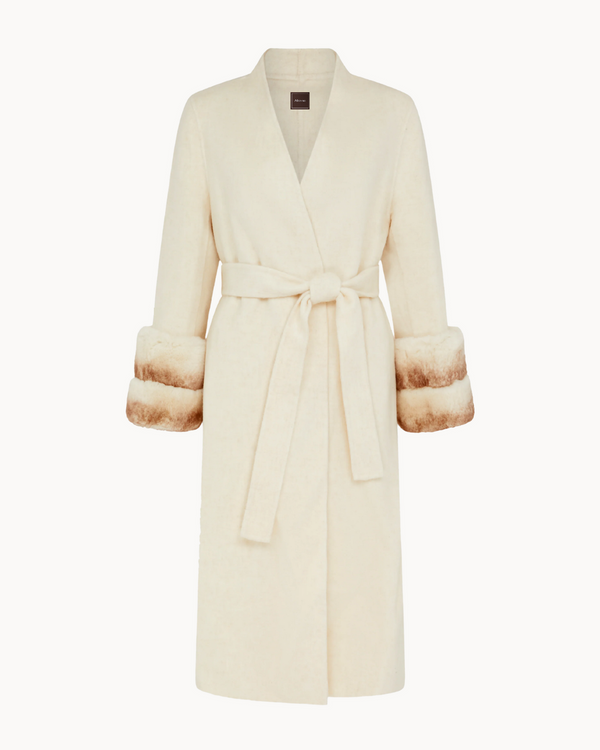 Aurora Classic Coat - Crème